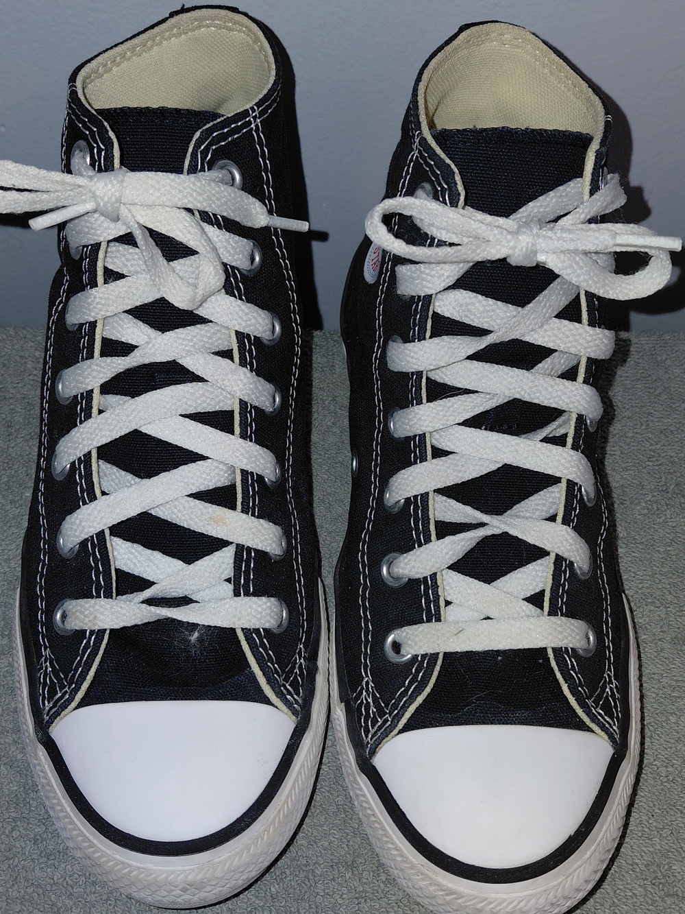 Kids Classic High-Top Sneakers in Black by